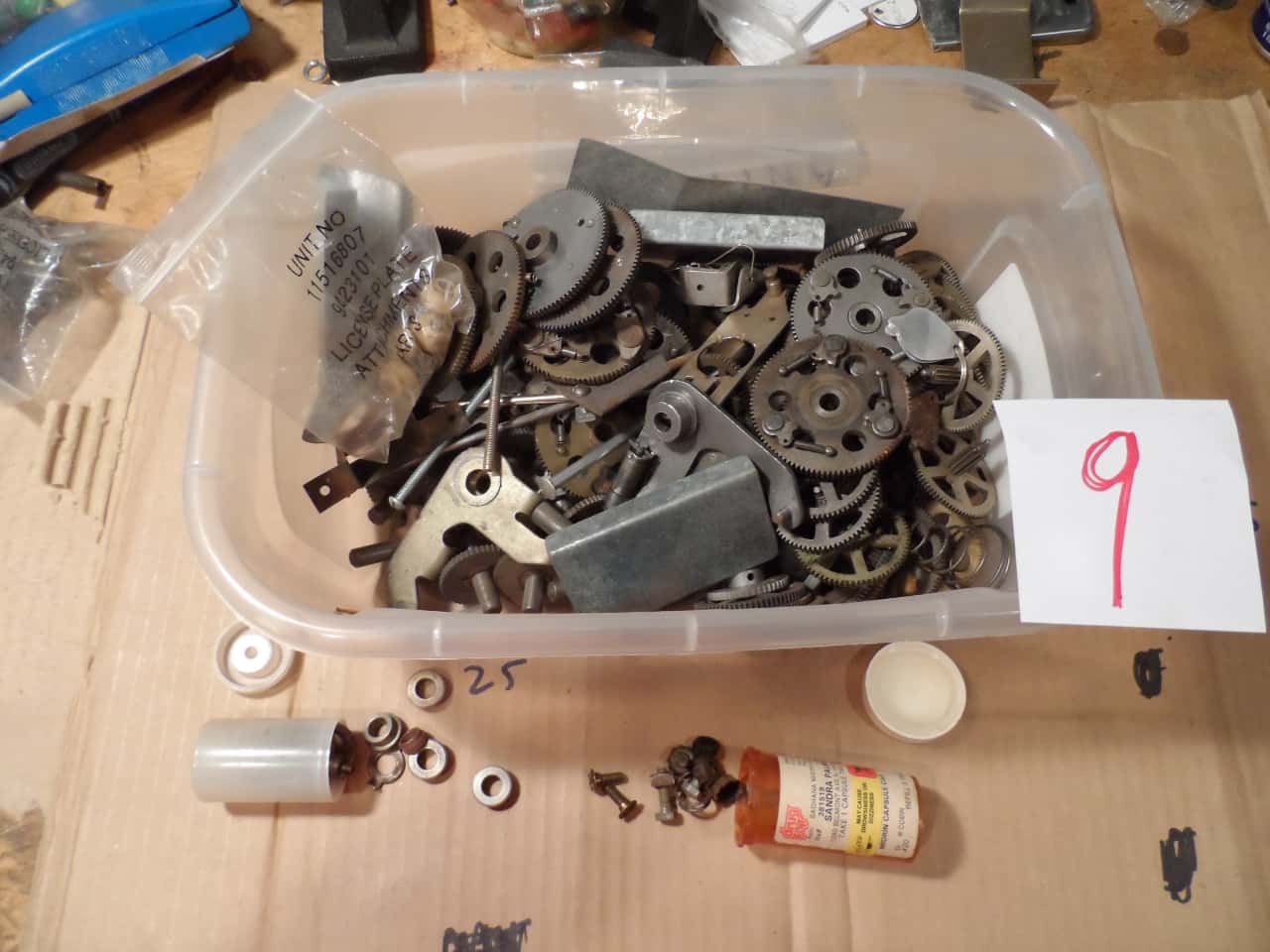 Clear Bin 9
